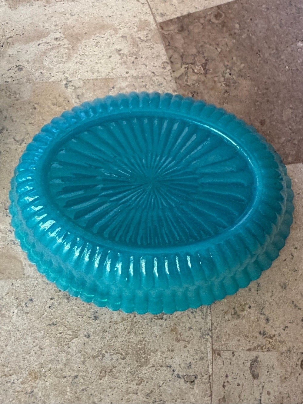Boyd Blue Vaseline/Uranium Glass Lamb Covered Dish - Picture 13 of 16